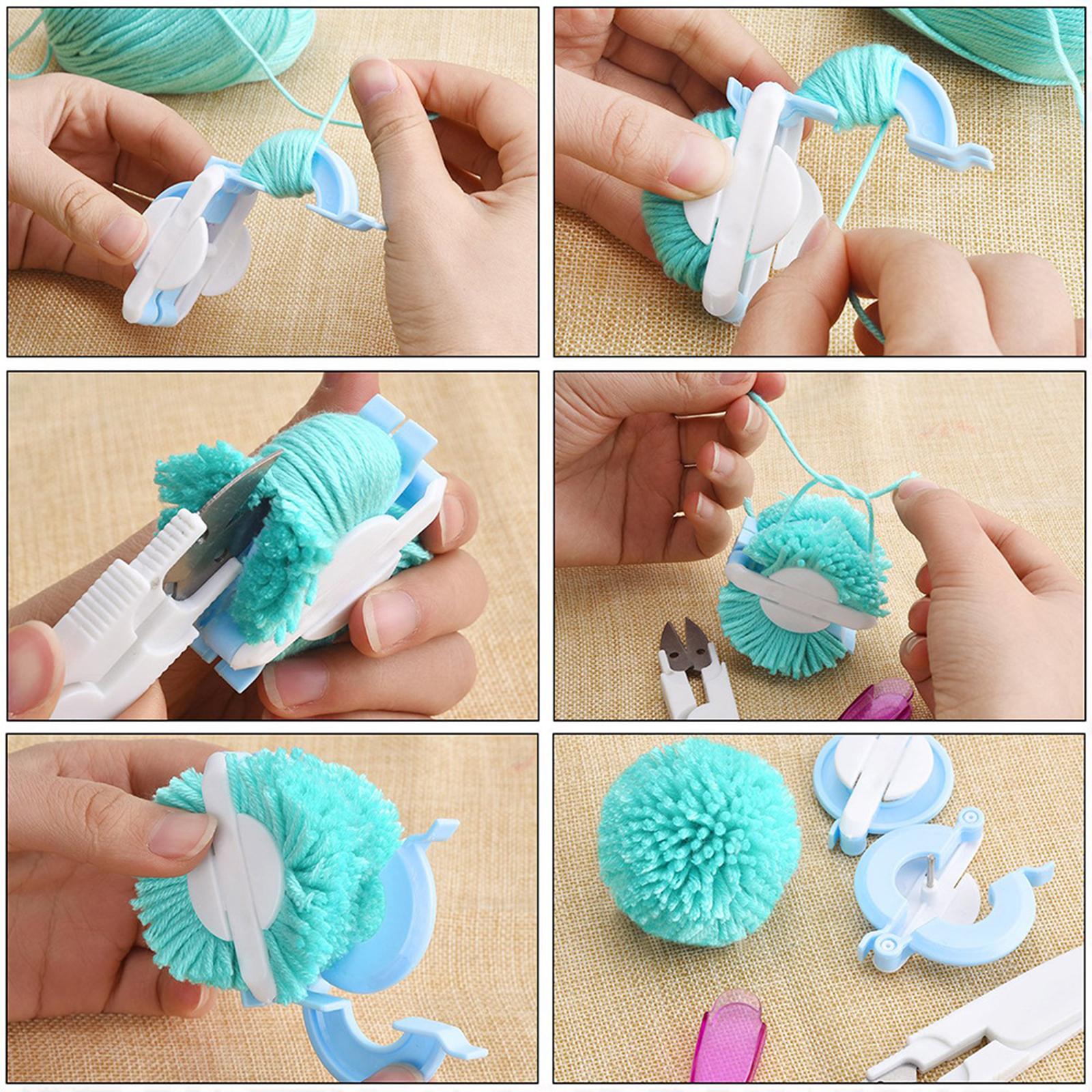 آلة صنع كرات البوم بوم، أداة ح - مراجعة Pom Pom Maker Tool وسعره