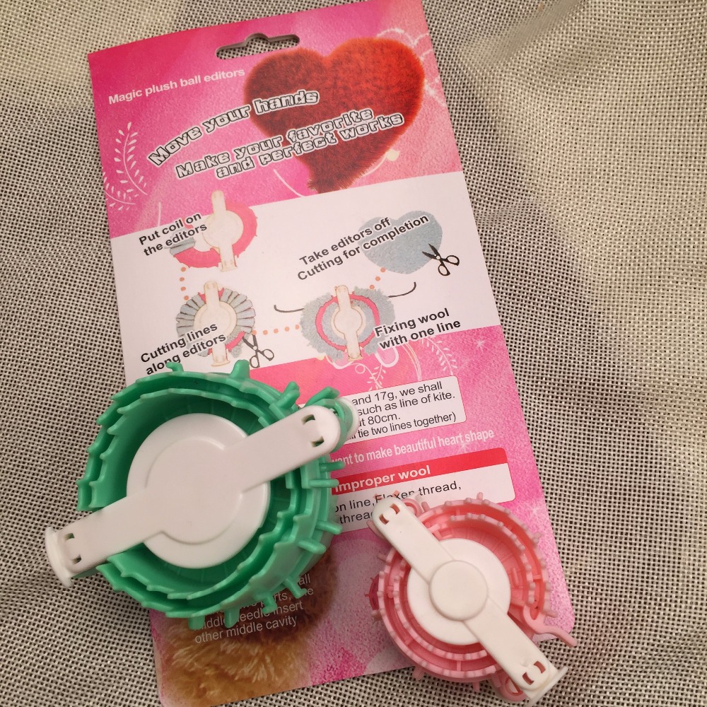 شحن مجاني Pompom صانع الحلو ال - مراجعة Pom Pom Maker Tool وسعره