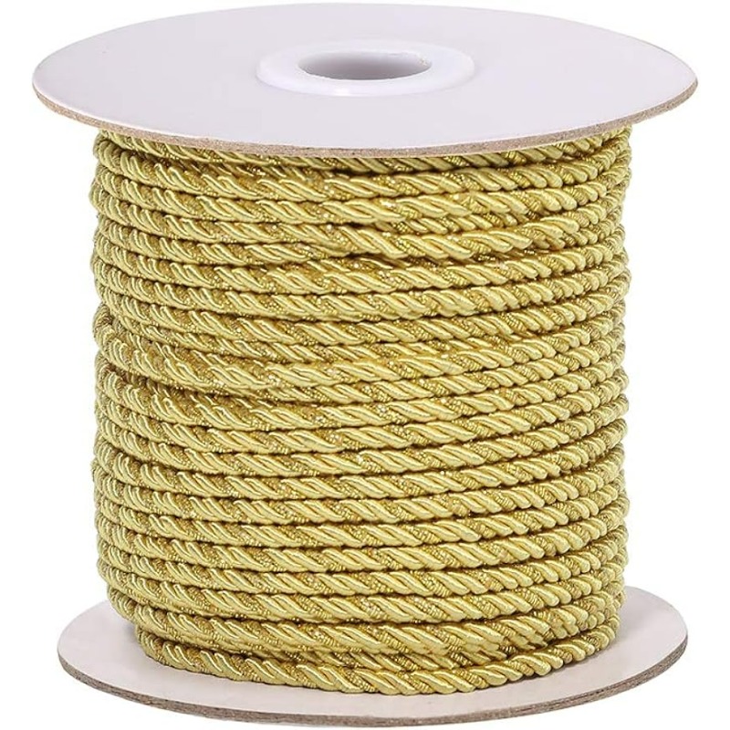 حبل معدني ملتوي حبل ، 3 طبقات  - مراجعة Cord Trim Twisted وسعره